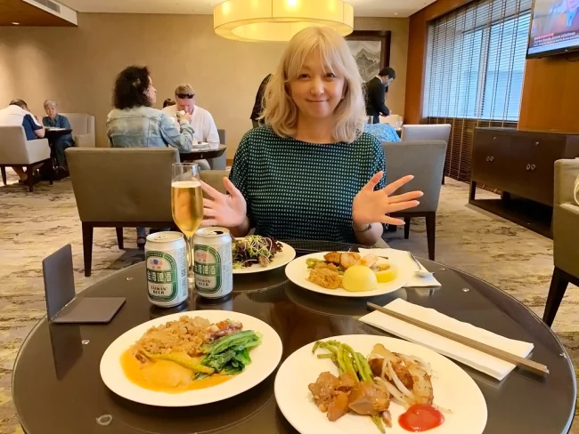 [台湾とタイを巡るマリオット・ボンヴォイ旅行記9] シェラトングランド台北のラウンジはしっかりディナーも食べられる