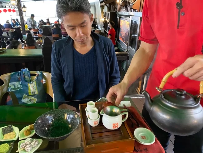 [台湾とタイを巡るマリオット・ボンヴォイ旅行記21] 台湾式お茶の飲み方