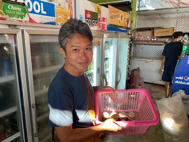 [台湾とタイを巡るマリオット・ボンヴォイ旅行記68] ローカルなお店でビール8本で298タイバーツ