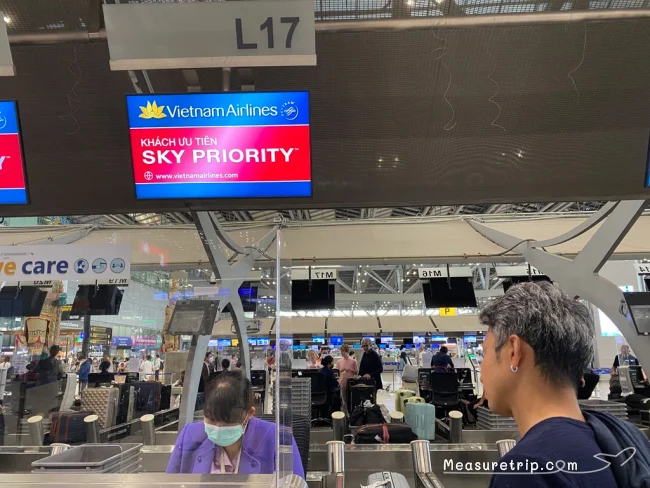 [台湾とタイを巡るマリオット・ボンヴォイ旅行記89] スワンナプーム国際空港にはとんでもない人の数
