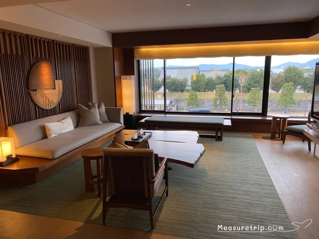 【ホテルザ三井京都】二条城が目の前にドーン!二条スイートルームは極上空間♪スイートナイトアワードは?【宿泊記 滞在記】