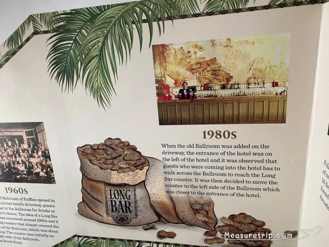 【シンガポール観光】シンガポールスリング発祥の老舗バー「ロングバー - Long Bar」は行くべき？【シンガポール 旅行】