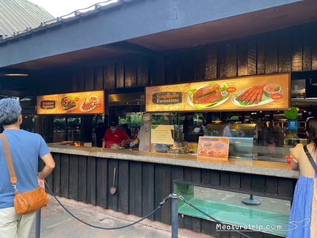 シンガポール ナイトサファリ園内のレストランの食事は不味い？【シンガポール動物園 ナイトサファリ】