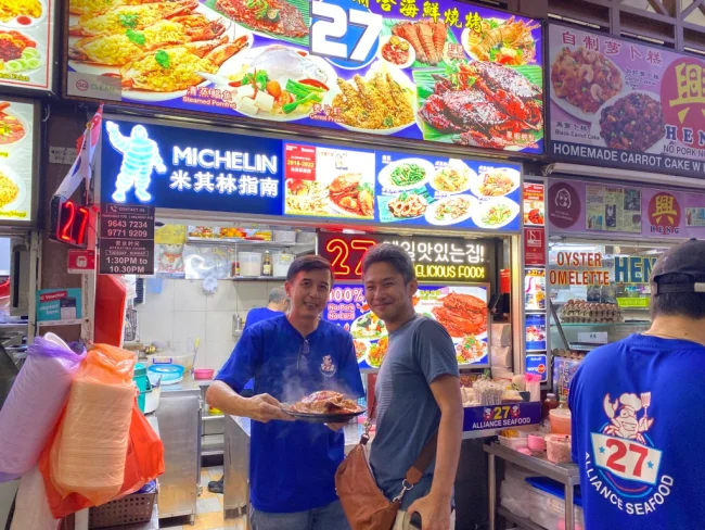 シンガポールのおすすめホーカー「ニュートン」でミシュランのチリクラブを食す！行き方と価格も【シンガポール旅行】