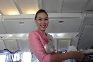 タイ国際航空 B747（ジャンボジェット機）ビジネスクラス 大阪⇔バンコク / 搭乗記