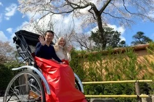 【Kyoto Arashiyama Tourism】 Enjoy the sights of Kyoto Japan and Arashiyama and the four seasons of Kyoto with the rickshaw of Ebisu! 【Experience Review】