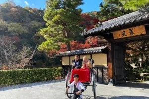 [Rickshaw sightseeing] Recommended for people who don't have time! Sightseeing around Arashiyama’s famous spots by rickshaw [Kyoto Tourism]