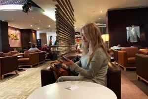 タイ国際航空ビジネスクラスラウンジ ロイヤルシルクラウンジ - Royal Silk Lounge ＠スワンナプーム国際空港コンコースD