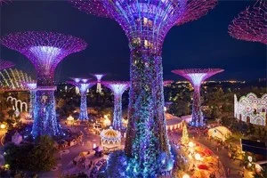 シンガポールのクリスマスイルミネーションを見に行こう!