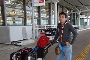 [常夏のシンガポール・クリスマス旅行記9] シンガポール旅行に出発!機内での服装（写真あり）