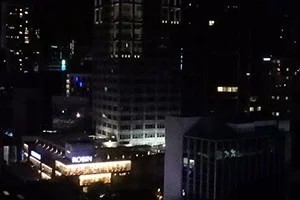 [常夏のシンガポール・クリスマス旅行記19] シンガポール中心地のホテル、内装と部屋からの眺め