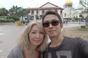[常夏のシンガポール・クリスマス旅行記29] アラブストリートのサルタンモスクは休館日