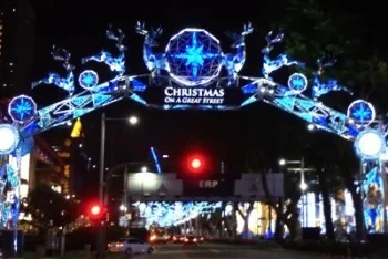 シンガポールのクリスマスイルミネーション(後編)