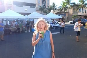 [エアアジアで行く激安ハワイ旅行記22] 木曜日開催のカイルアナイトマーケット。車で早めに来れば駐車場が停めやすい。