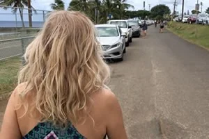 [エアアジアで行く激安ハワイ旅行記29] シャークスコーヴは駐車場いっぱい。フードランドさん助けて!