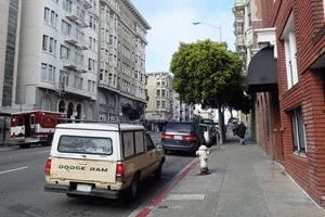 [片道1万円！？激安サンフランシスコ旅行記20] 徒歩でサンフランシスコの町並みを抜けて、グラントホテルへ戻る。