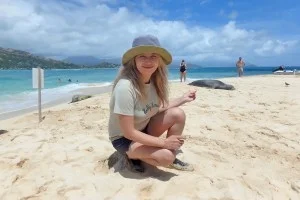 [憧れのラニカイビーチに泊まるハワイ旅行記48] 辿り着いたモクヌイ島。ハワイアンモンクアザラシが居る！