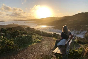 デンマークにあるLights Beach（ライツ・ビーチ）という美しいサンセットビーチ