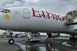 エチオピア航空 A350-900でアディスアベバへ