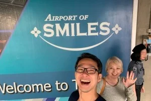 バンコク・スワンナプーム国際空港に到着！
