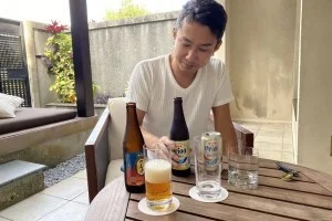 [新型コロナもう大変！冬のリッツカールトン沖縄旅行記26] オリオンビールの飲み比べ。ホントに味違うのかな？