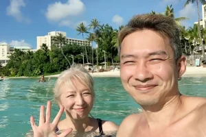 [コロナ後初海外旅行！夏休みグアム旅行記30] ウェスティンリゾート・グアムのビーチで遊ぶ