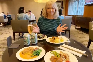 [台湾とタイを巡るマリオット・ボンヴォイ旅行記9] シェラトングランド台北のラウンジはしっかりディナーも食べられる