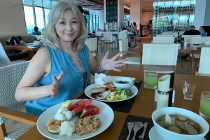 [台湾とタイを巡るマリオット・ボンヴォイ旅行記41] ラヨーン・マリオットの朝食ビュッフェ