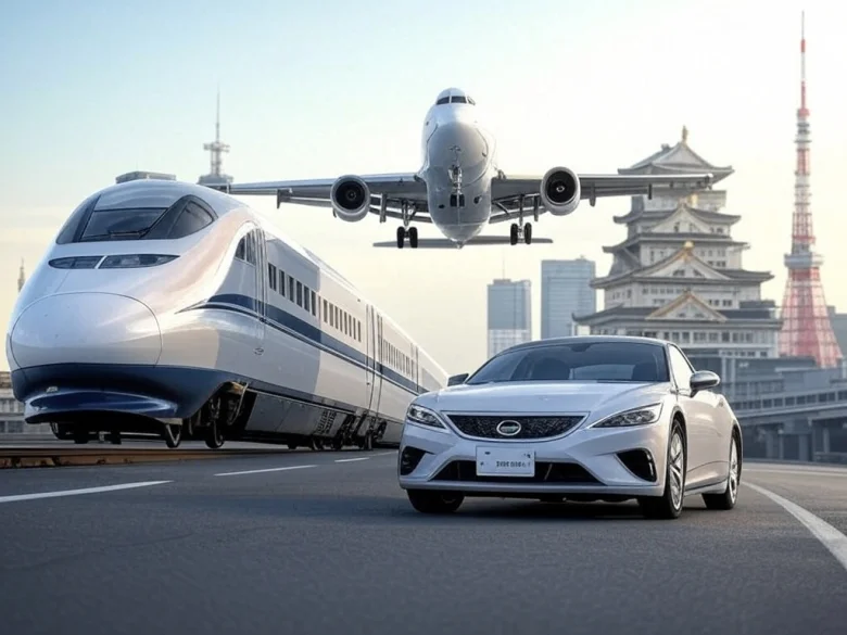 日本国内旅行の移動時間を徹底比較：新幹線 vs 飛行機 vs 車