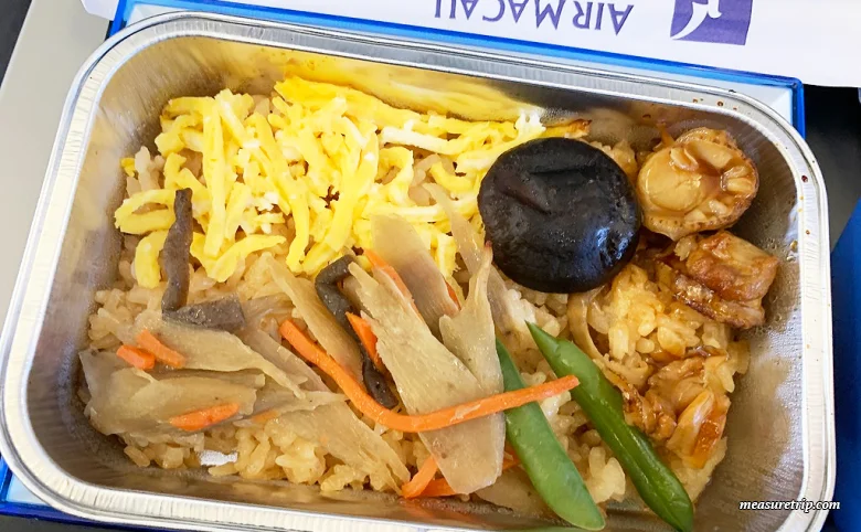 【マカオ航空】 エアマカオの機内食を食べてみた！