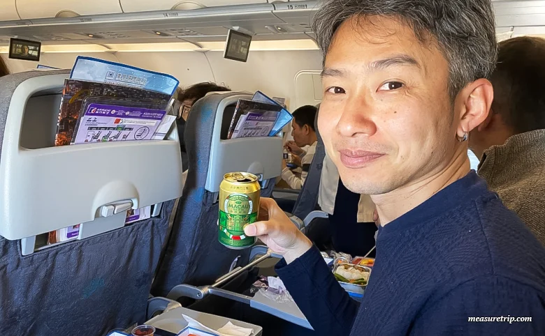 【マカオ航空】 エアマカオの機内食を食べてみた!