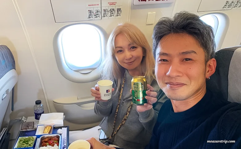 【マカオ航空】 エアマカオの機内食を食べてみた!