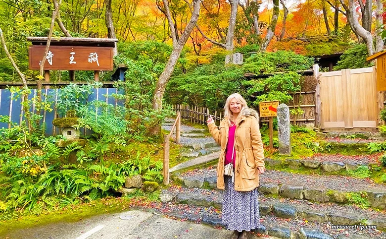 苔と紅葉が美しい「京都 祇王寺」に行く方法[もみじ苔寺]