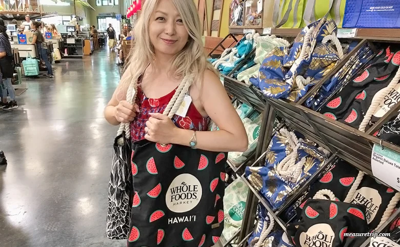 【ハワイで大人気】ホールフーズのエコバッグ!