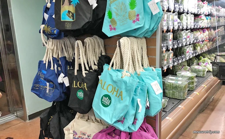 【ハワイで大人気】ホールフーズのエコバッグ!