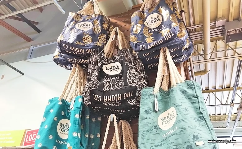 【ハワイで大人気】ホールフーズのエコバッグ!