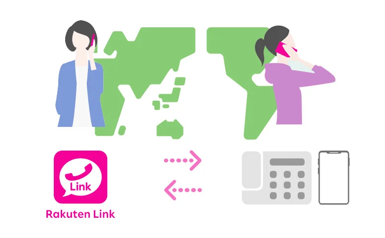 【楽天モバイル】専用アプリ「楽天リンク」とは