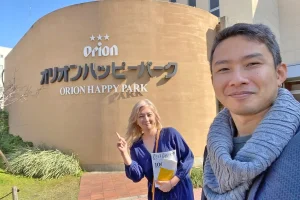 沖縄のオリオンビール工場